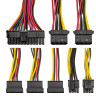 Блок питания 500W EXEGATE AB500, кабель 220V в комплекте, EX219185RUS-PC EX284700RUS