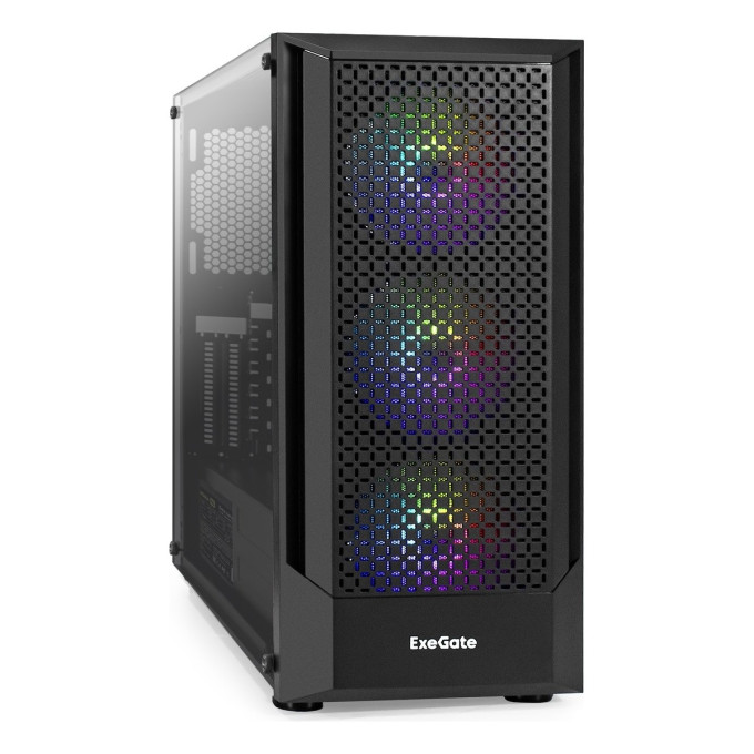 Корпус Miditower EXEGATE EVO-8227 EVO-8227, БП EVO800RGB EX296074RUS